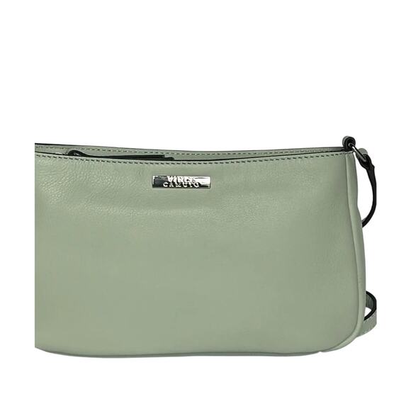 Vince Camuto Handbags - Vince Camuto ELANA Leather Crossbody Shoulder Bag in Mint Pastel Green NWOT $158